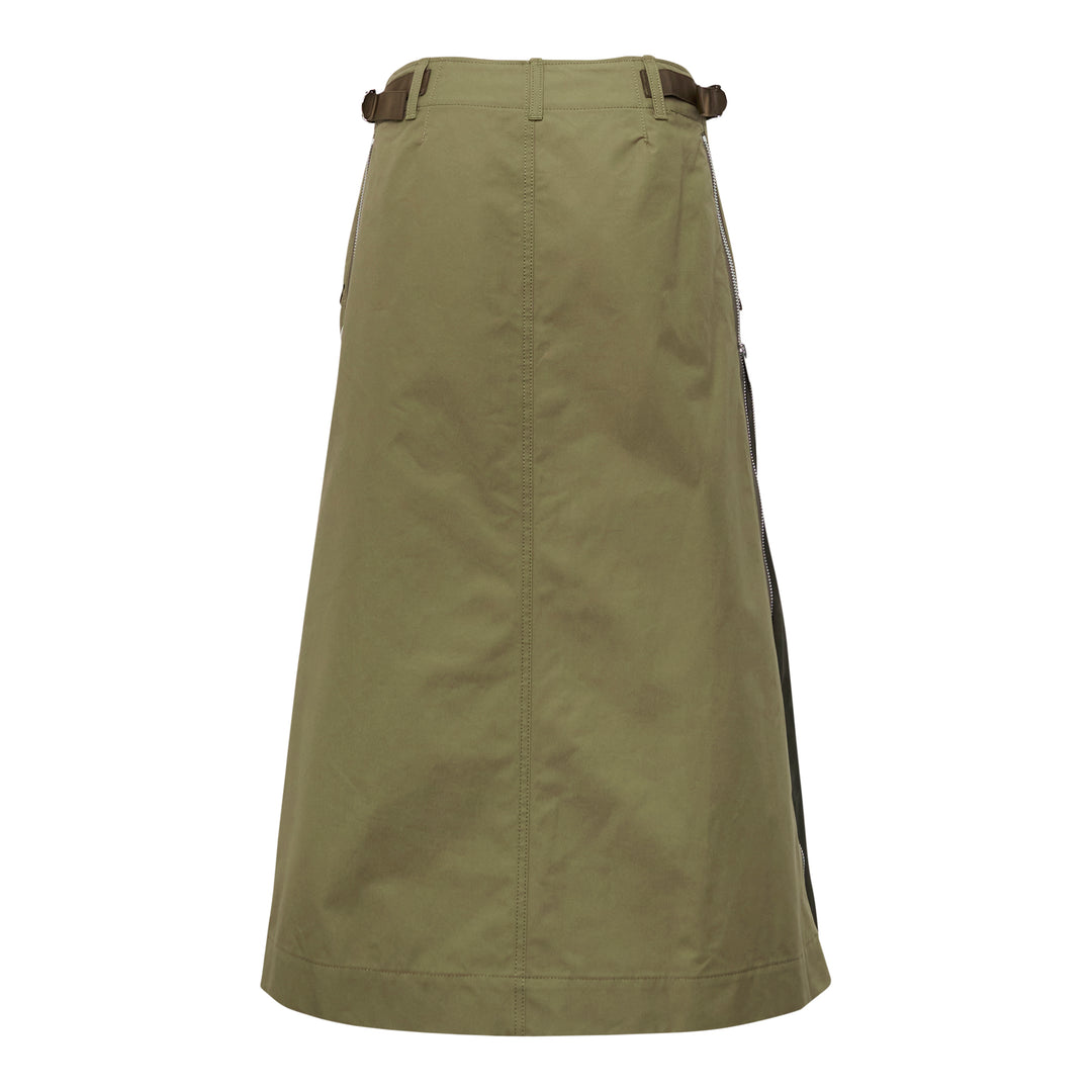 Cotton Weather Midi Skirt