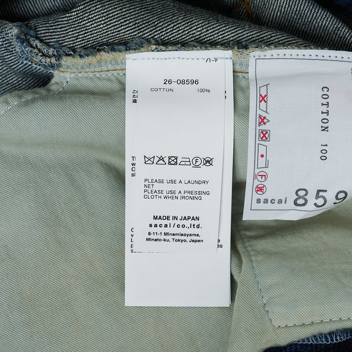 Belted Barrel Leg Jeans