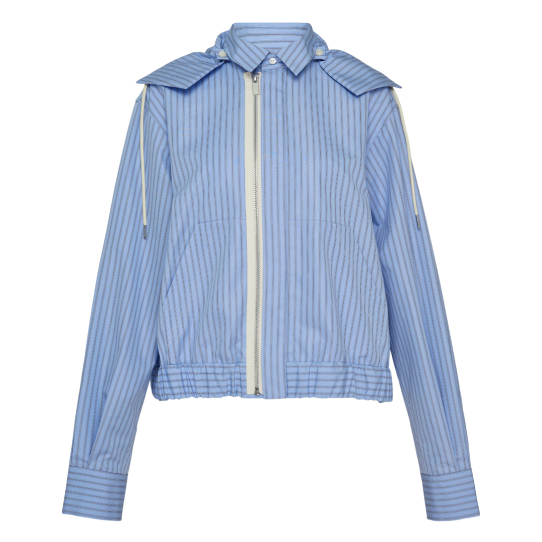 Poplin Zip-Up Jacket