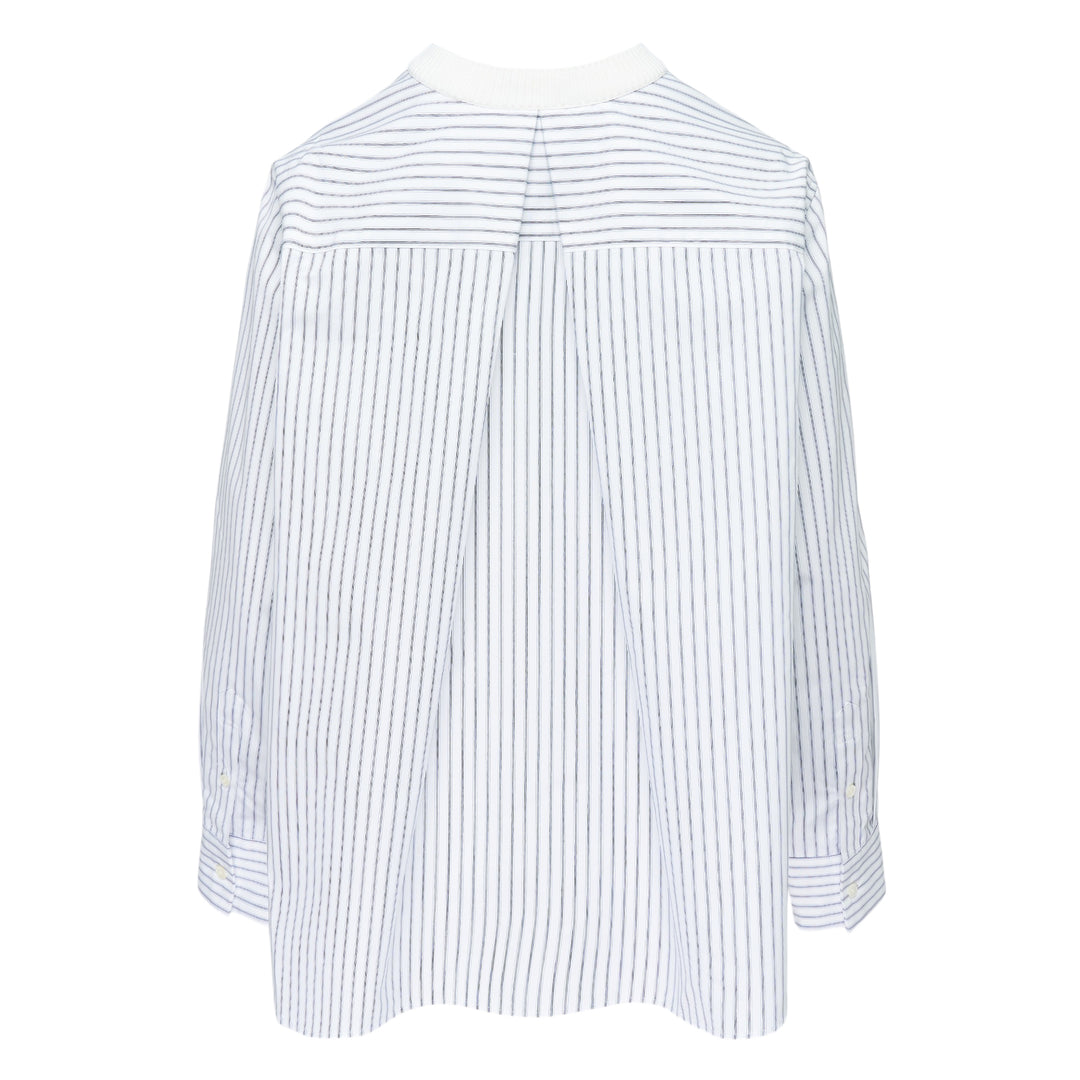 Poplin Cotton Knit Pullover