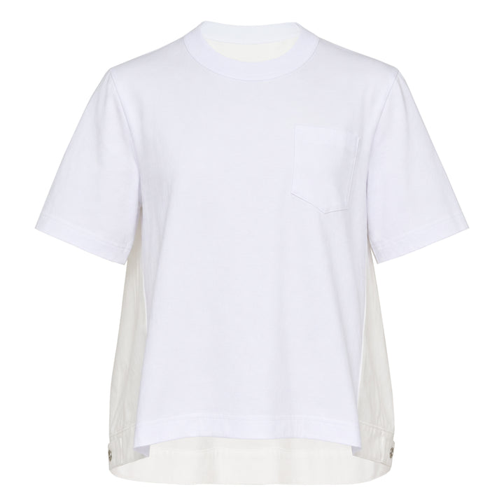 Denim x Cotton Jersey T-Shirt