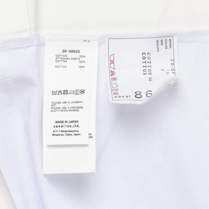 Denim x Cotton Jersey T-Shirt