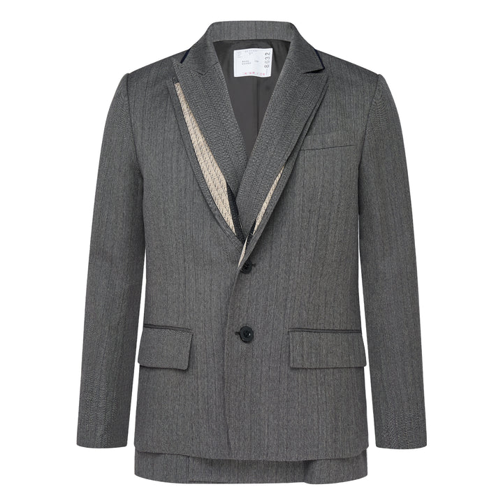 Herringbone Suiting Jacket