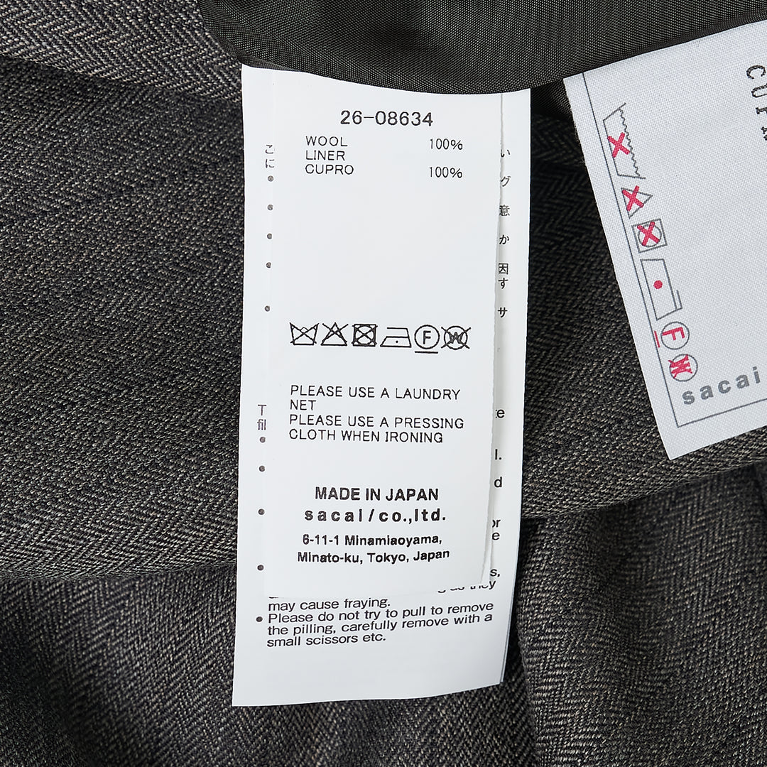 Herringbone Suiting Pants
