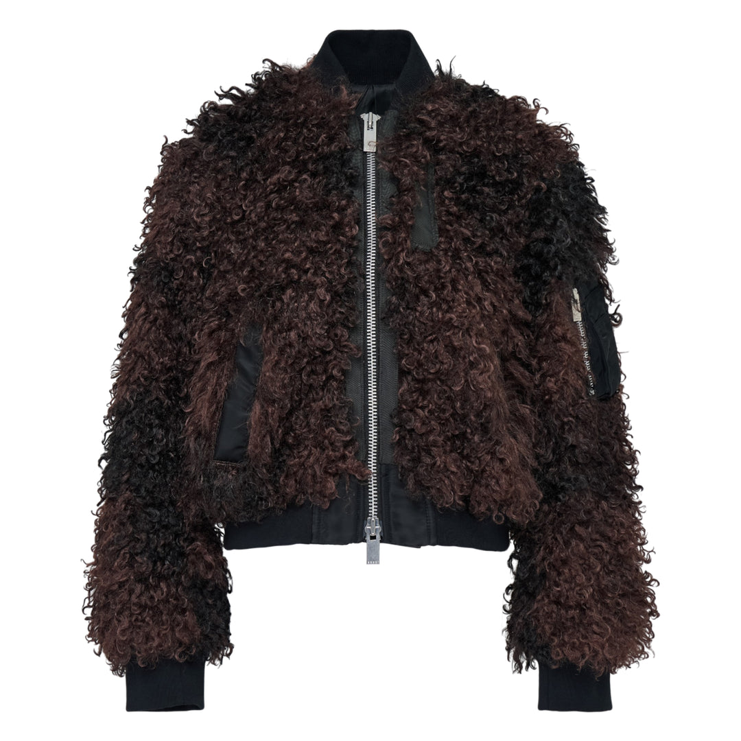 Curly Faux Fur Blouson