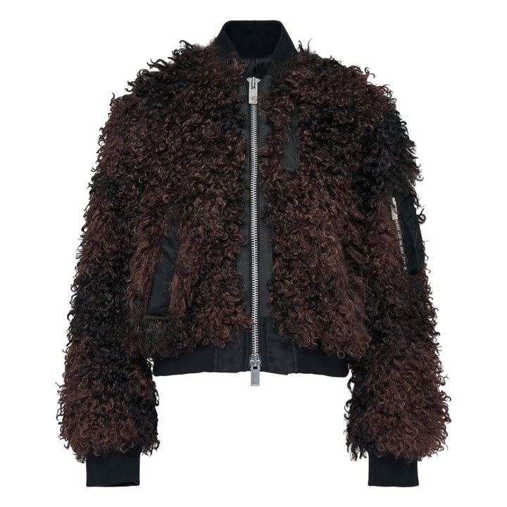 Curly Faux Fur Blouson
