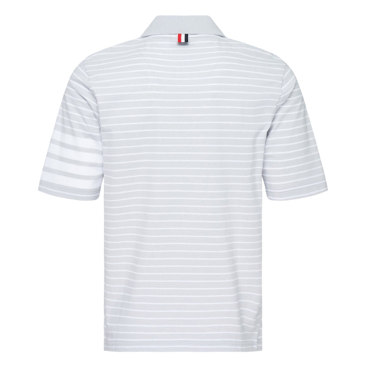 Short Sleeve Striped Polo