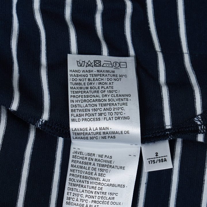 Short Sleeve Striped Polo