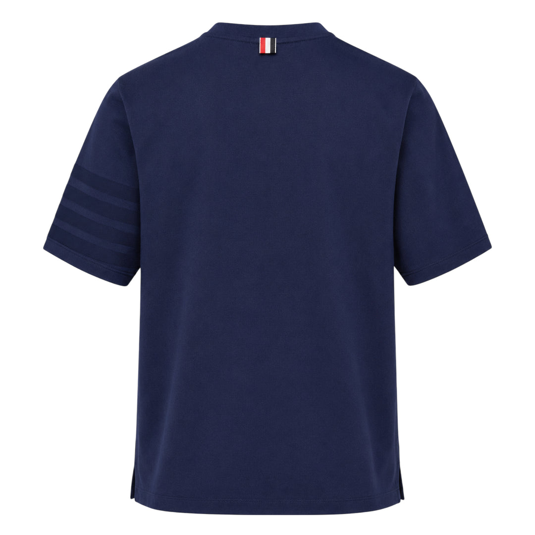 Short Sleeve Rib Cuff Tee