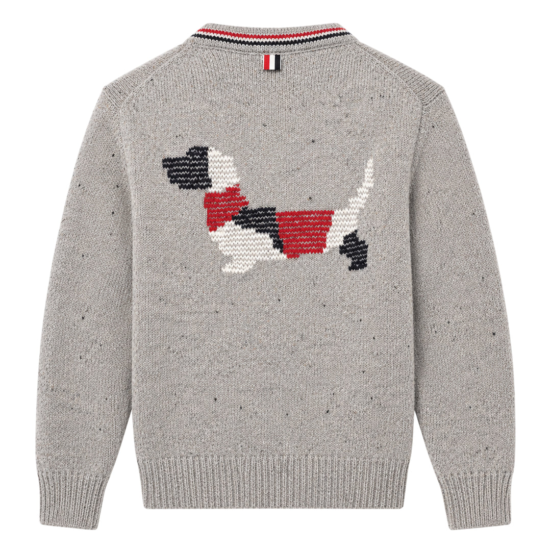 Donegal Wool V-Neck Cardigan