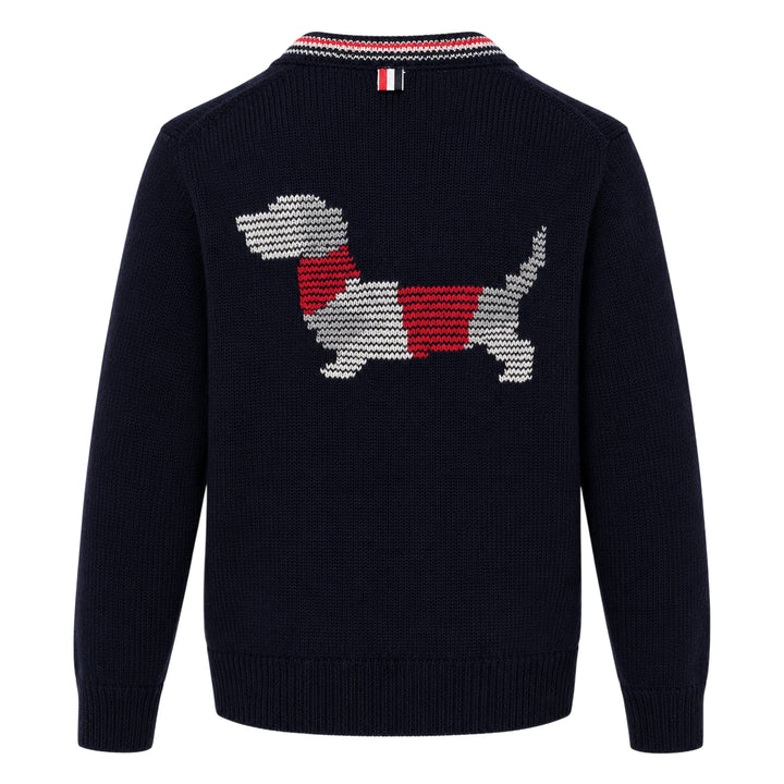 Donegal Wool V-Neck Cardigan