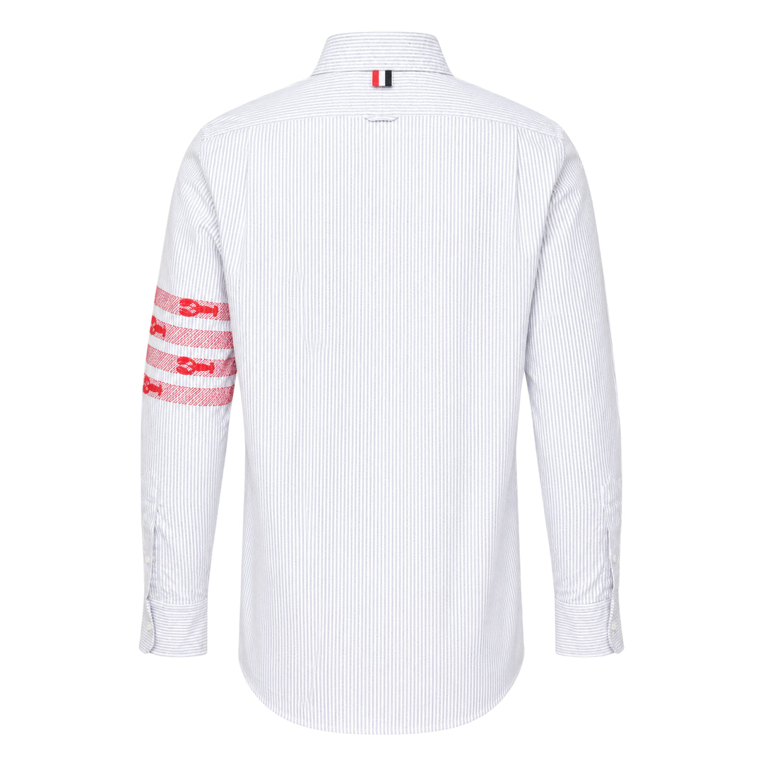Straight Fit Long Sleeve Shirt