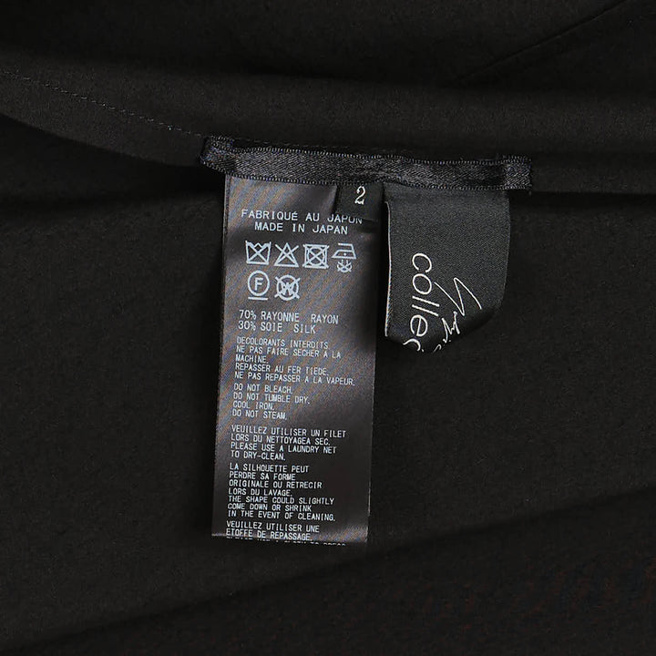 Front Draped Detail Jacket
