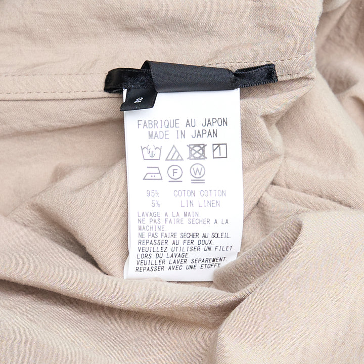 Gather Collar Hooded Coat