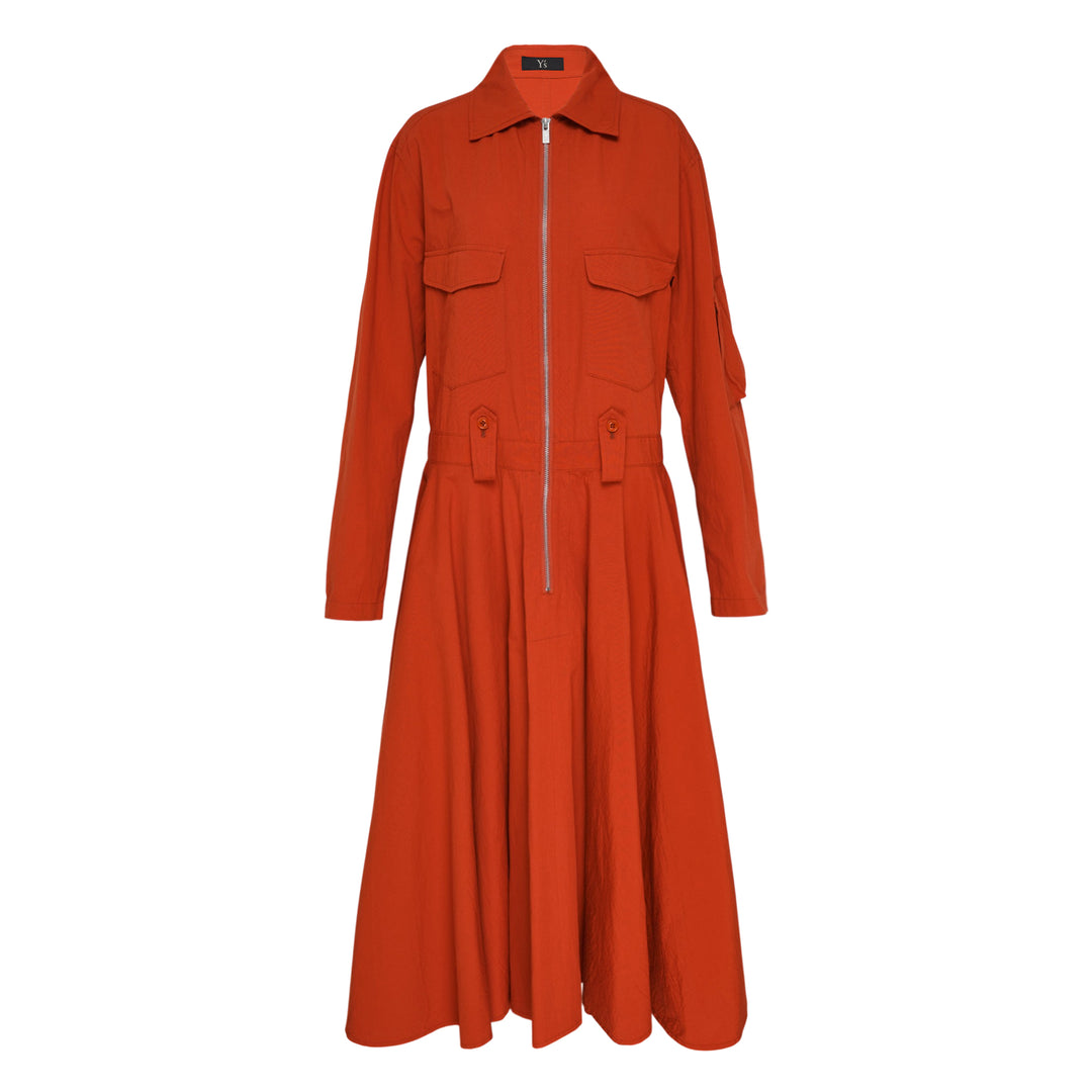 U-Flare Midi Dress