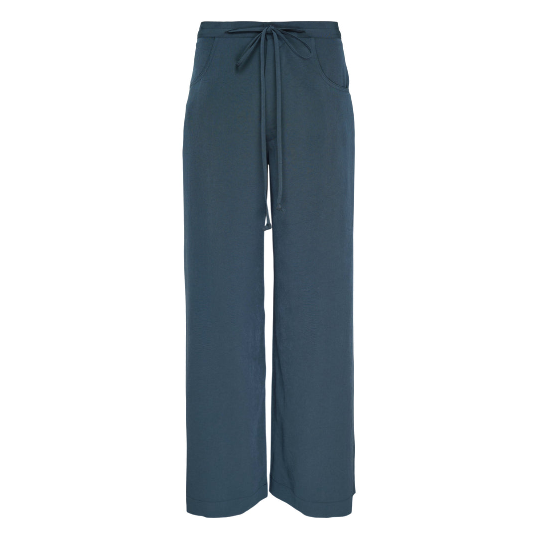 Wide Leg Drawstring Pants