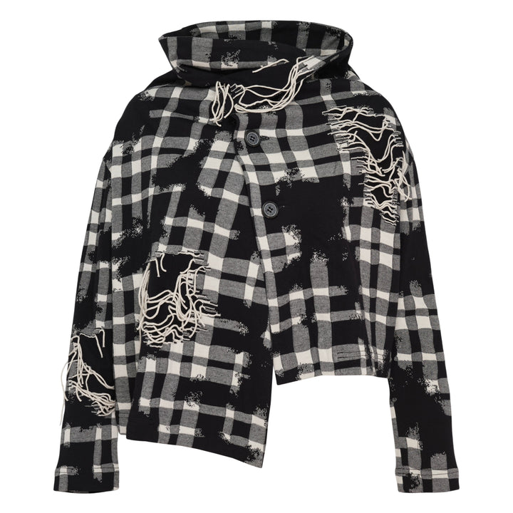 Short Asymmetric Blouson Jacket