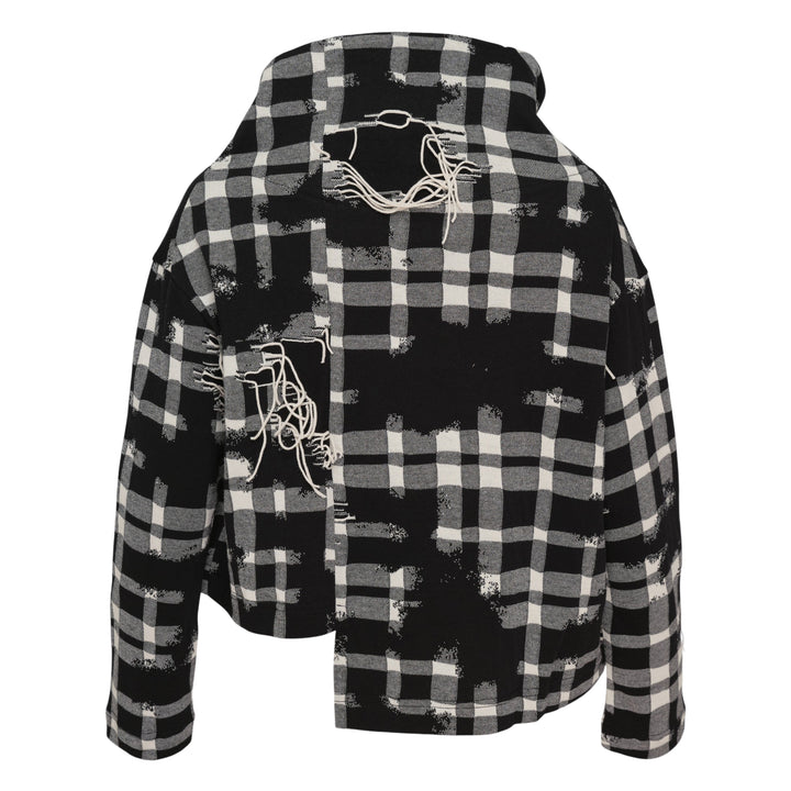 Short Asymmetric Blouson Jacket
