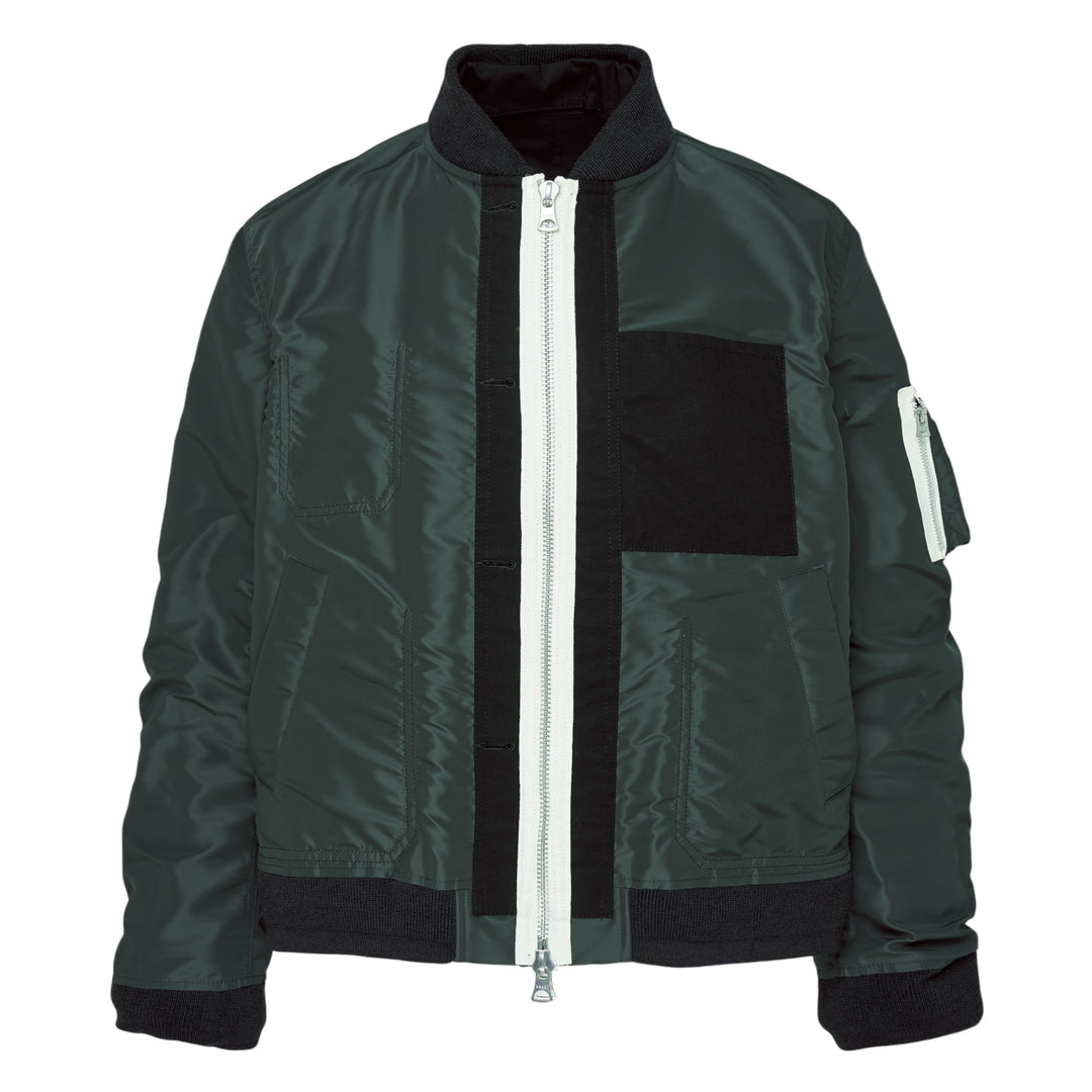 Nylon Twill Reversible Blouson