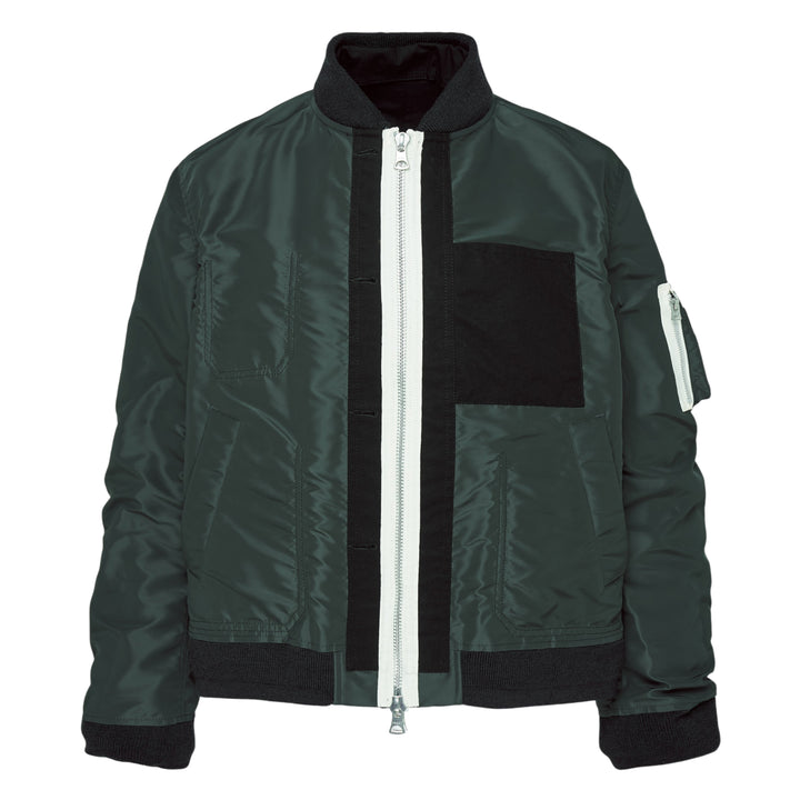 Nylon Twill Reversible Blouson