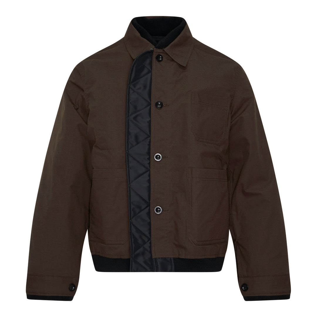 Nylon Twill Reversible Blouson