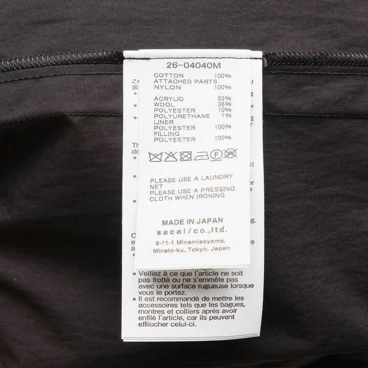 Cotton Typewriter Coat