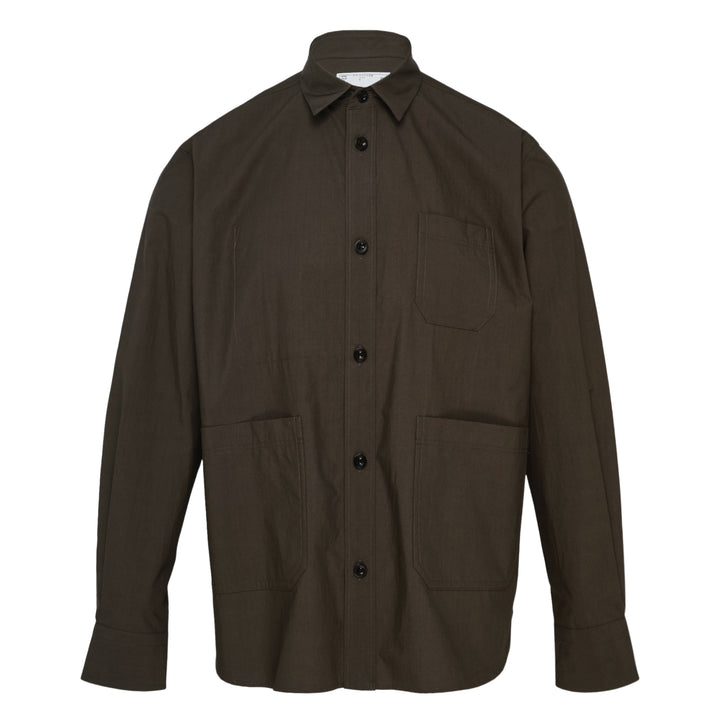 Cotton Typewriter Long Sleeve Shirt
