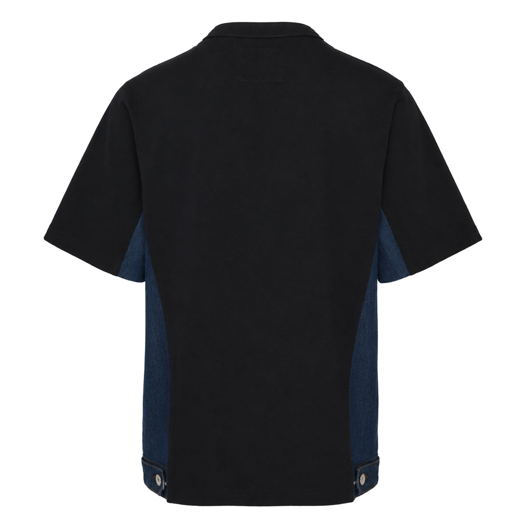 Denim x Cotton Jersey Tee