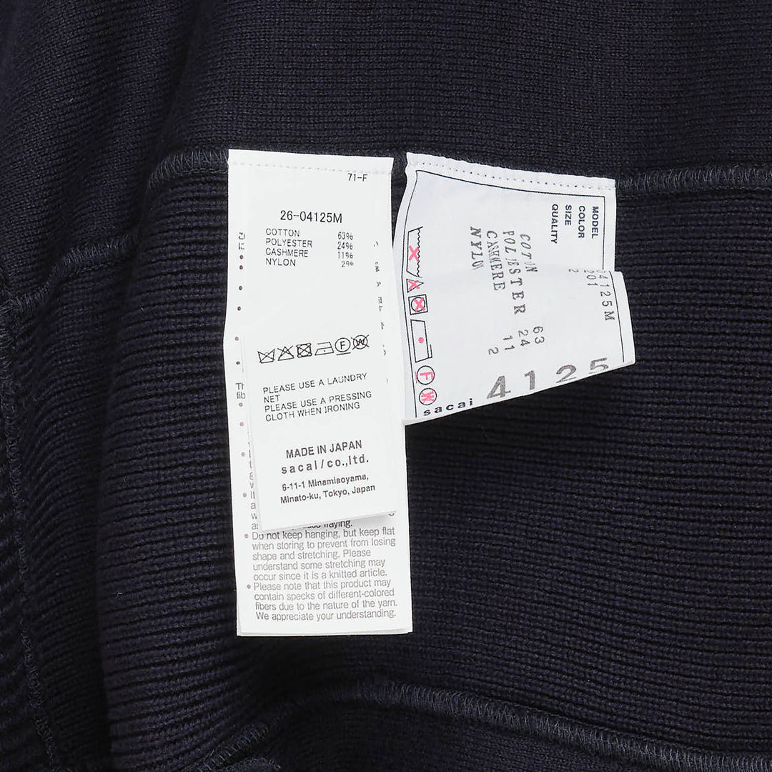Cotton Cashmere Knit Jacket