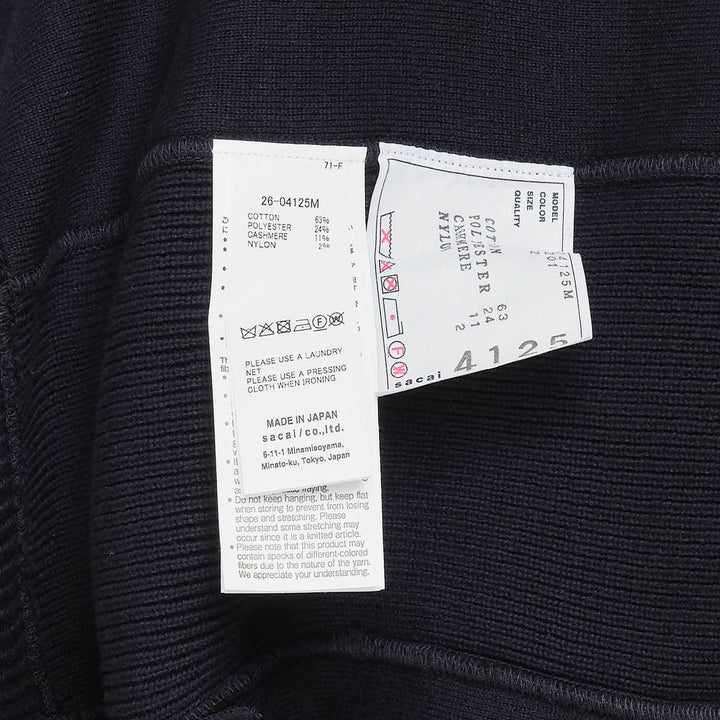 Cotton Cashmere Knit Jacket