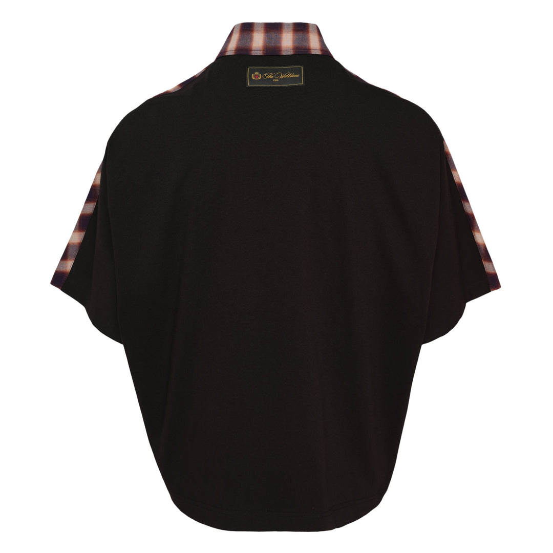 Red Dolman Short Sleeve Shirt