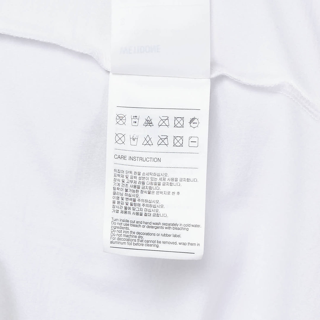 Lace Pattern Logo Tee