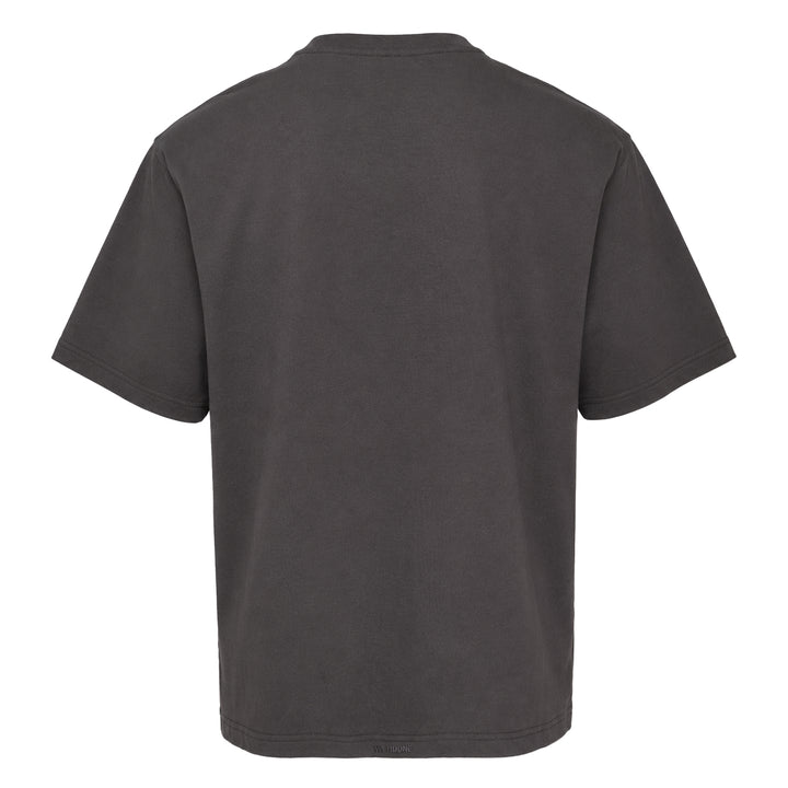 Charcoal Teddy Embroidery Tee