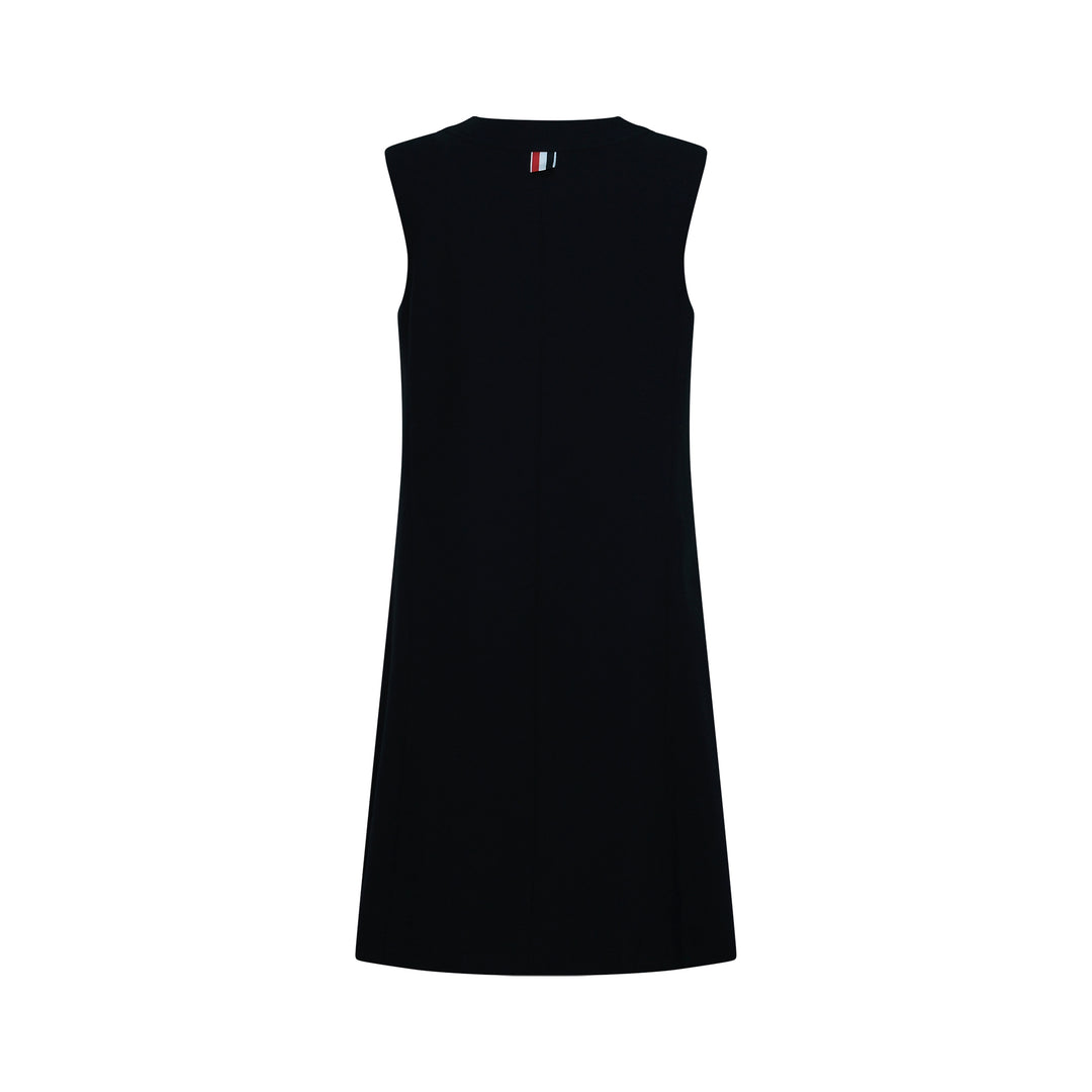 V-Neck Cardigan Dress