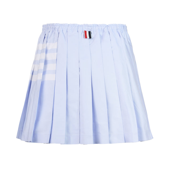 Mini Drawstring Pleated Skirt
