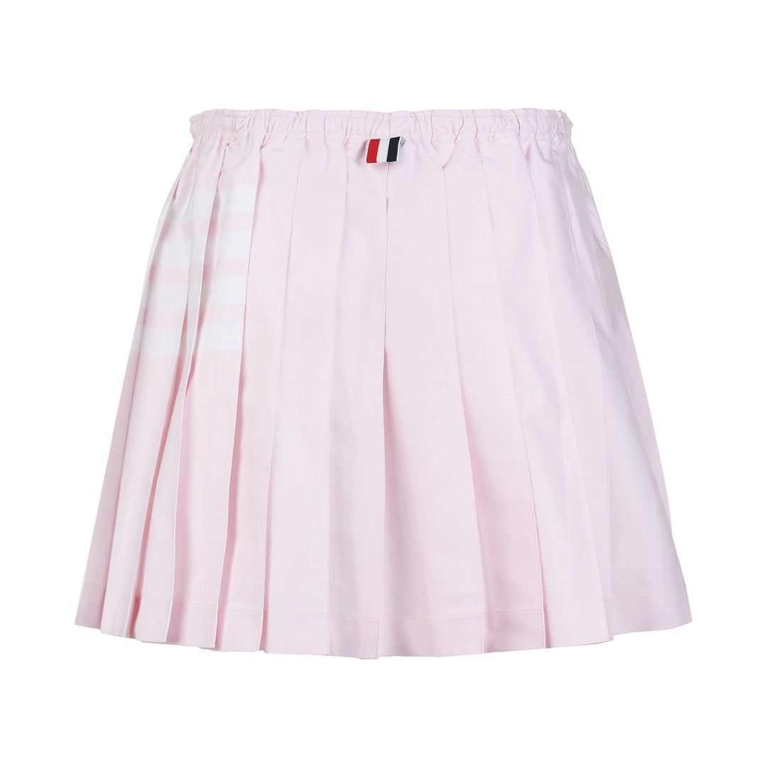Mini Drawstring Pleated Skirt