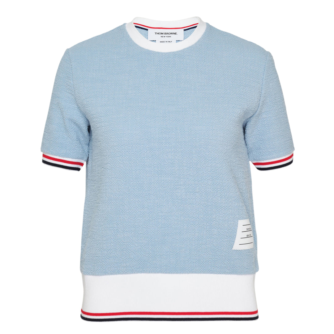 Rib Cuff Short Sleeve Tee