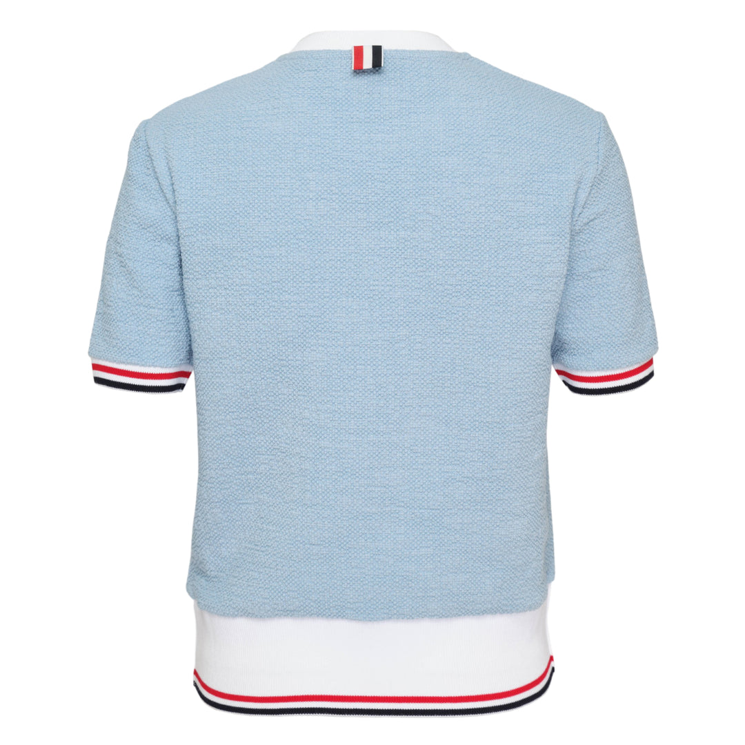 Rib Cuff Short Sleeve Tee