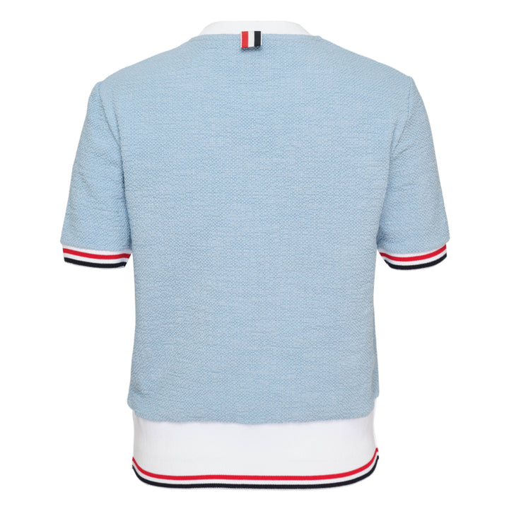 Rib Cuff Short Sleeve Tee
