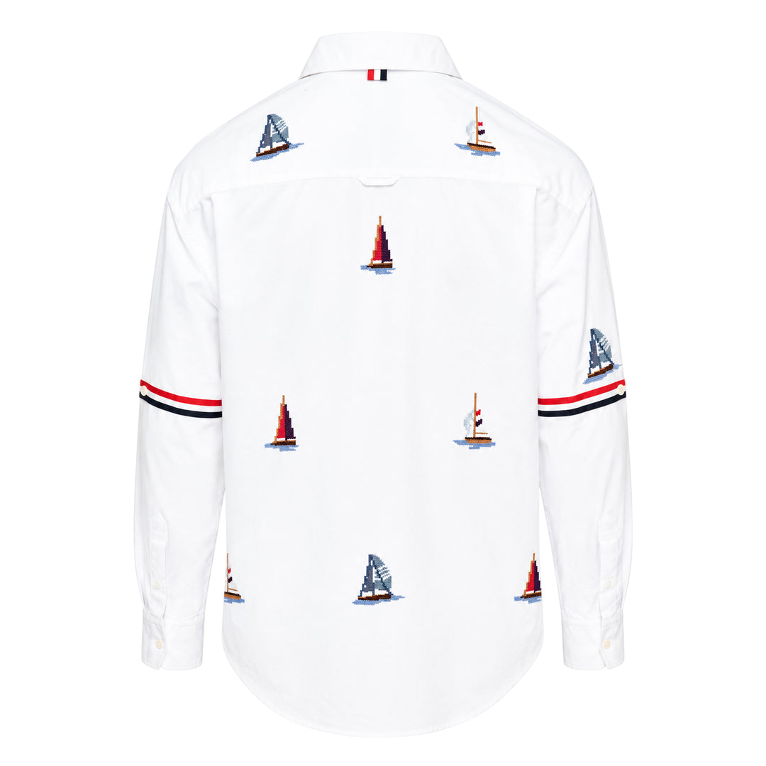 Supersized Point Collar Shirt