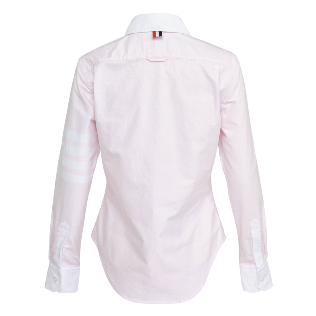 Classic Long Sleeve Round Collar Blouse