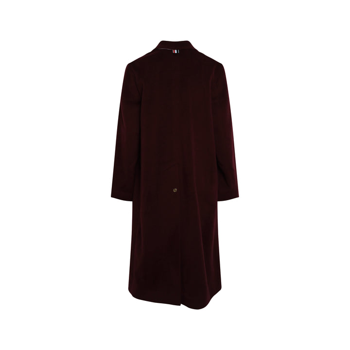 Low Break Patch Pocket Bell Sleeve Coat