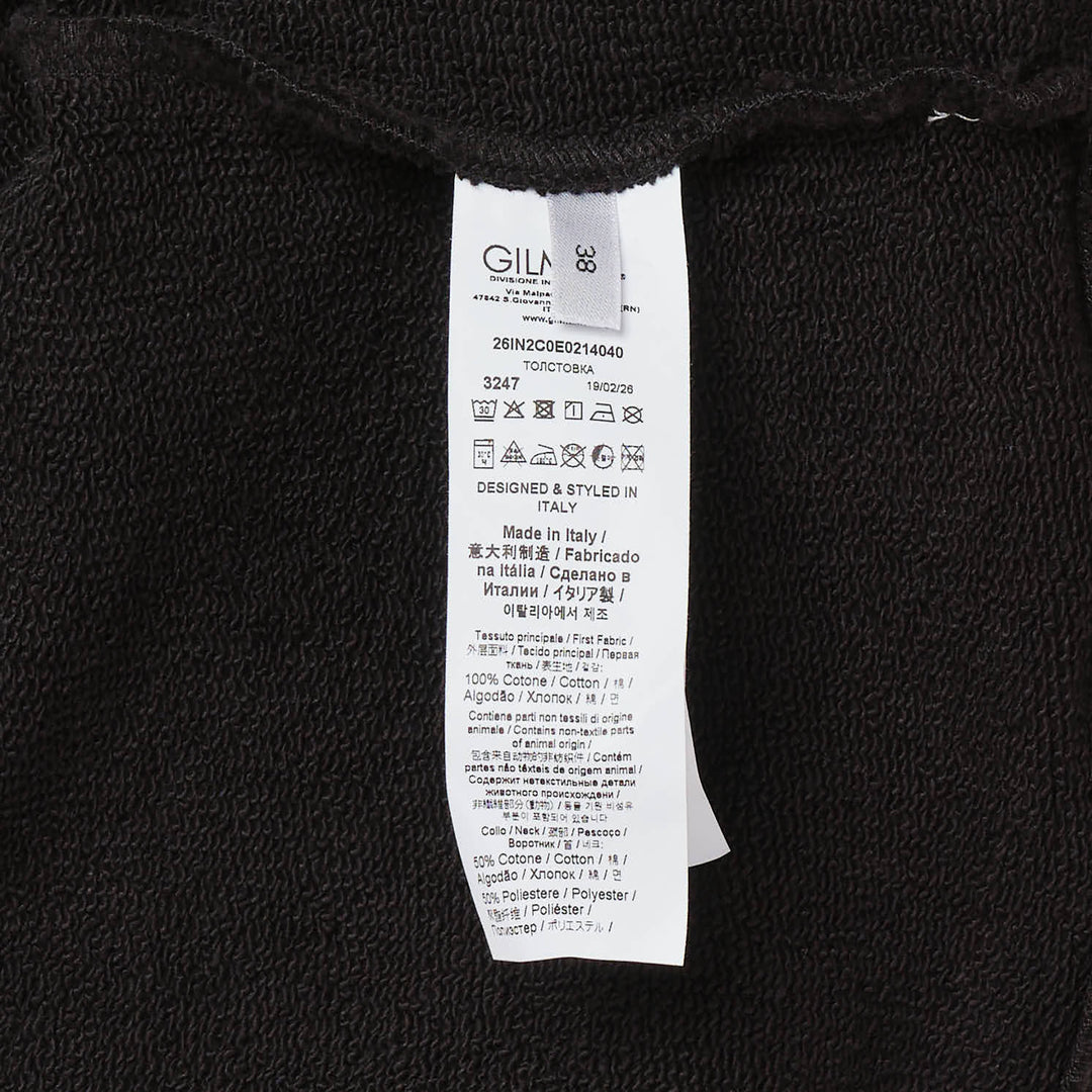 Lace Collar Button Sweatshirt