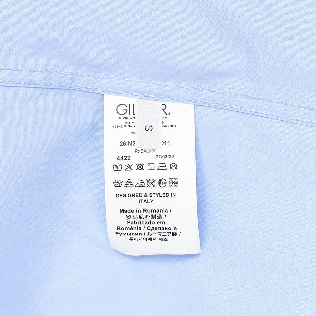 Crystal Button Poplin Shirt