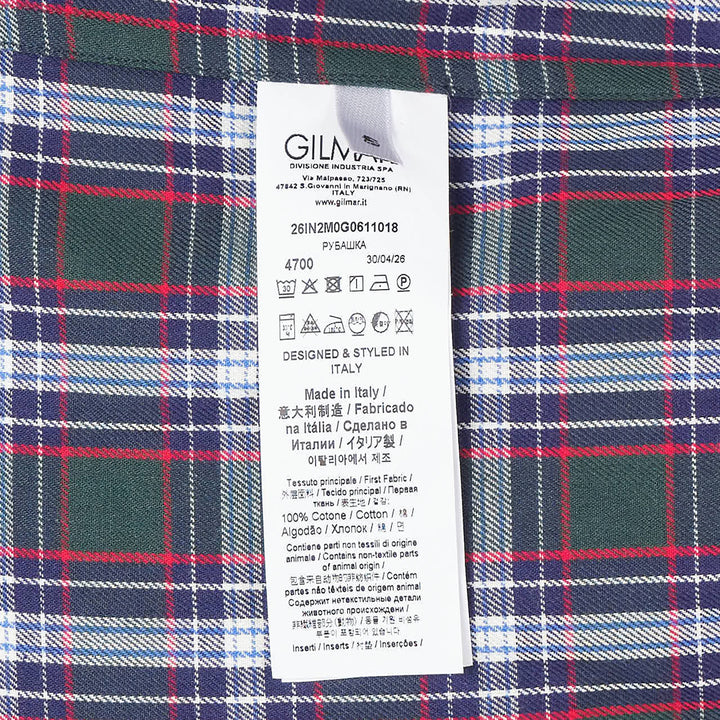 Tartan Lace Trim Shirt
