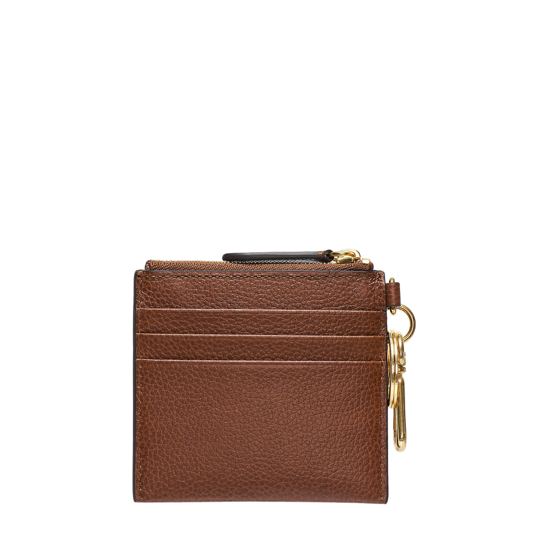 Clip Zipped Credit Card Pouch