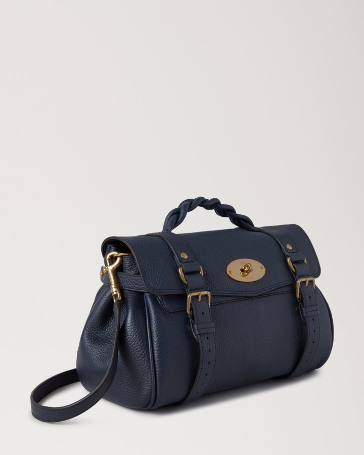 Alexa Heavy Grain Medium Satchel