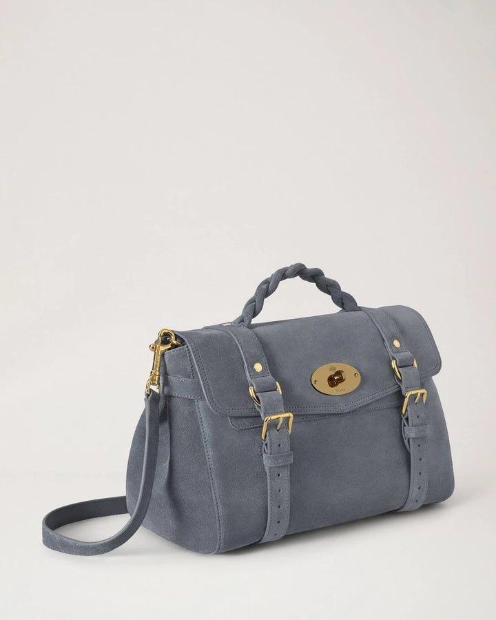 Alexa Foggy Grey Suede