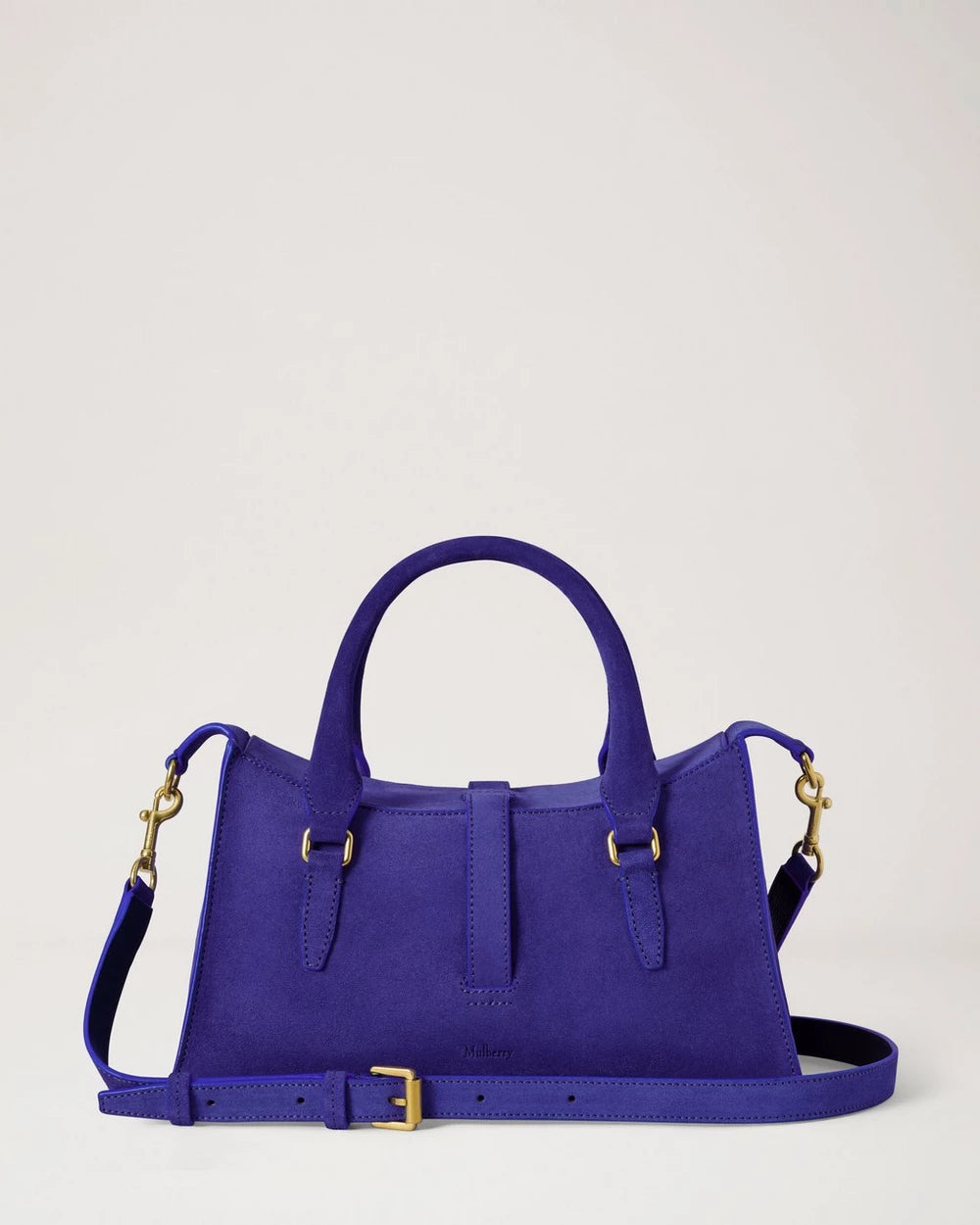Small Roxanne Royal Amethyst Suede