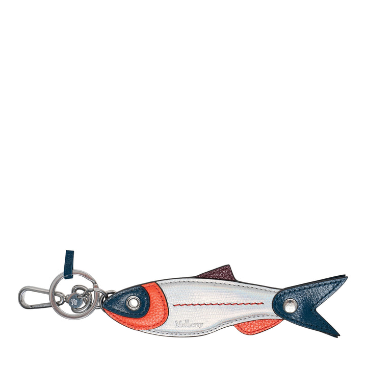 Leather Fish Keyring